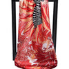 Luxury Brand Square Silk Scarf Women Satin Print Hijab
