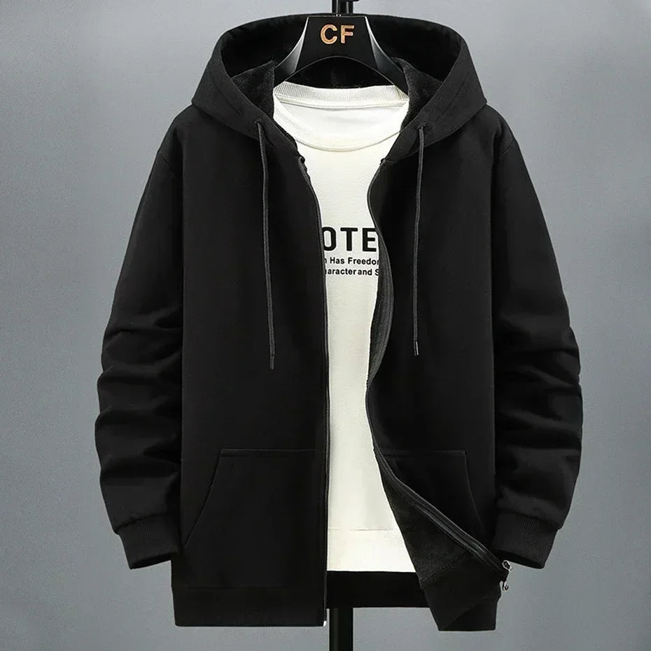 Big Size Hoodie Men Hood Long Sleeve Sweatshirt