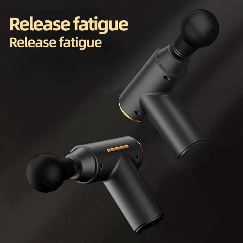 Portable Mini Muscle Massage Gun Vibration Massage Gun Body Neck Back Pain Gout Relief Deep Muscle Relaxation Massager Tools