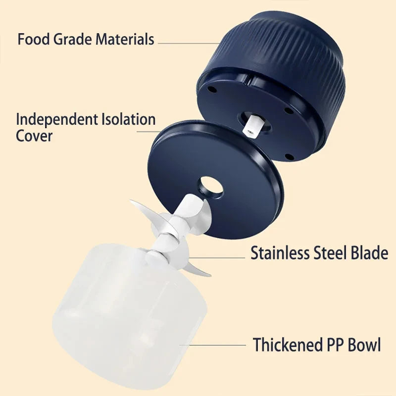 Rechargeable Electric Vegetable Chopper
