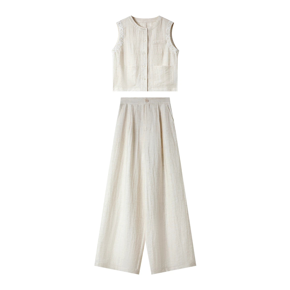 Woman Summer Outfits 2026 Sleeveless Vest