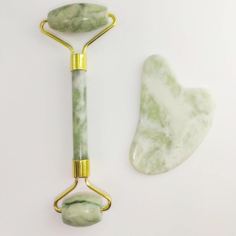 110g White Jade Skincare Roller Set