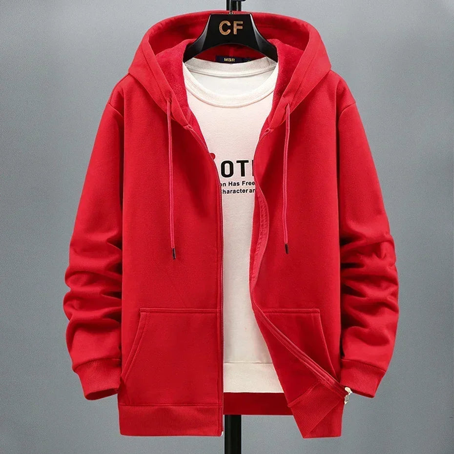 Big Size Hoodie Men Hood Long Sleeve Sweatshirt