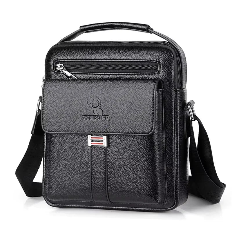 Man Messenger Bag Fashion Business Leather Bags fanny pack Men's Genuine Leather Crossbody Shoulder Bags High quality Tote