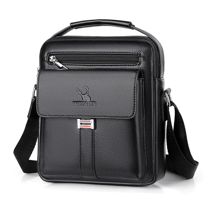 Man Messenger Bag Fashion Business Leather Bags fanny pack Men's Genuine Leather Crossbody Shoulder Bags High quality Tote
