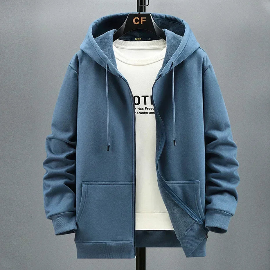 Big Size Hoodie Men Hood Long Sleeve Sweatshirt