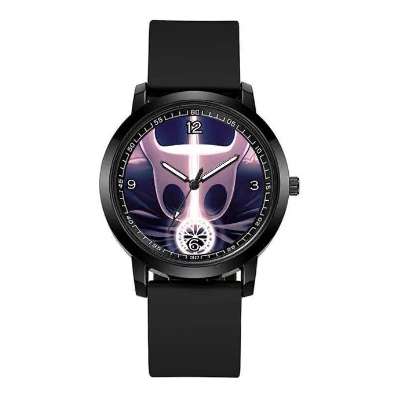 Hollow Knight Hornet Watch Creative Personality Cool Animation Cartoon Printed Couple All-match Waterproof Pointing Quartz Watch