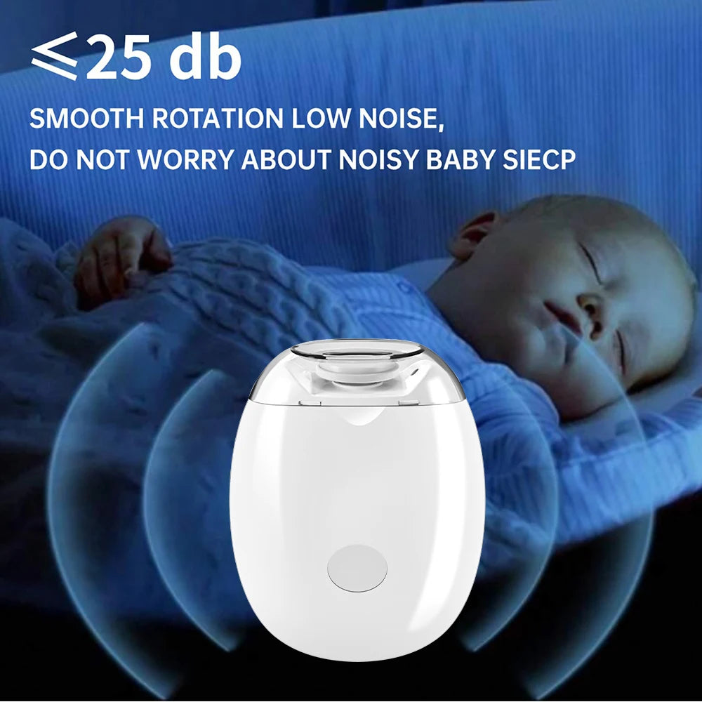2 IN 1 Electric Nail Clipper Cutter With LED Light