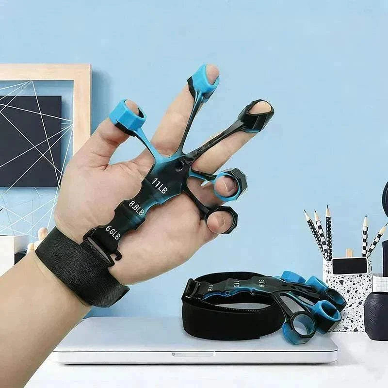Silicone Finger Trainer Five Finger Rehabilitation Device for Grip Strength and Wrist Therapy
