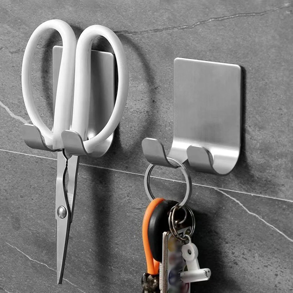 Bathroom Hook Organizer Punch-free Razor Holder, Storage Hook, Space  Stand Shelf Aluminum Multi-purpose Accessories