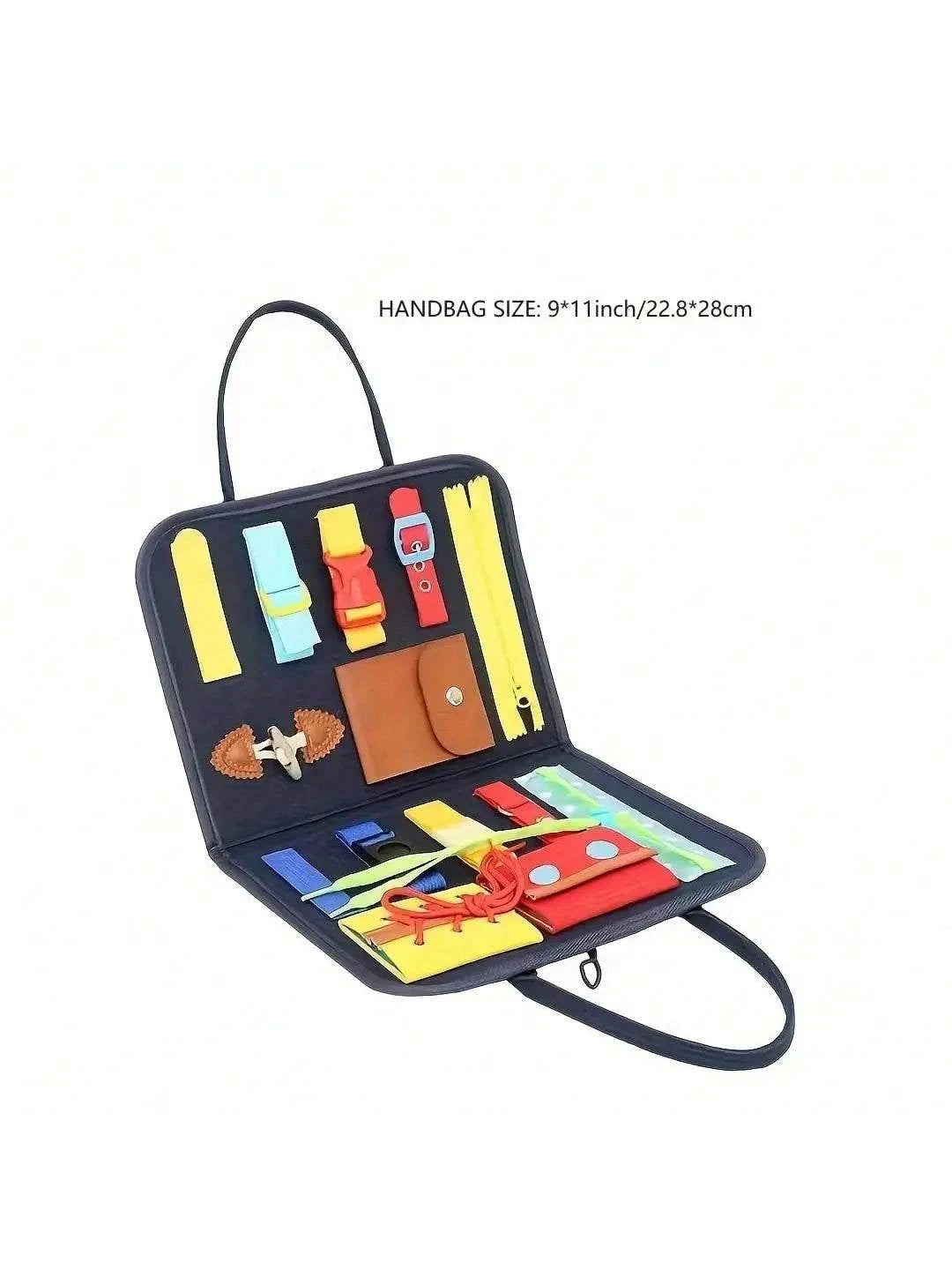 Busy Board Montessori Toys for sensory and fine motor skill development with animals, oceans, and space themes