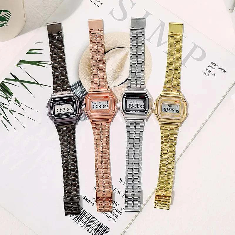 Sports Rose Gold Children Watches for Women