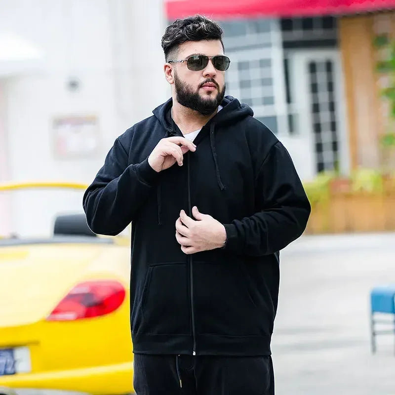 Big Size Hoodie Men Hood Long Sleeve Sweatshirt