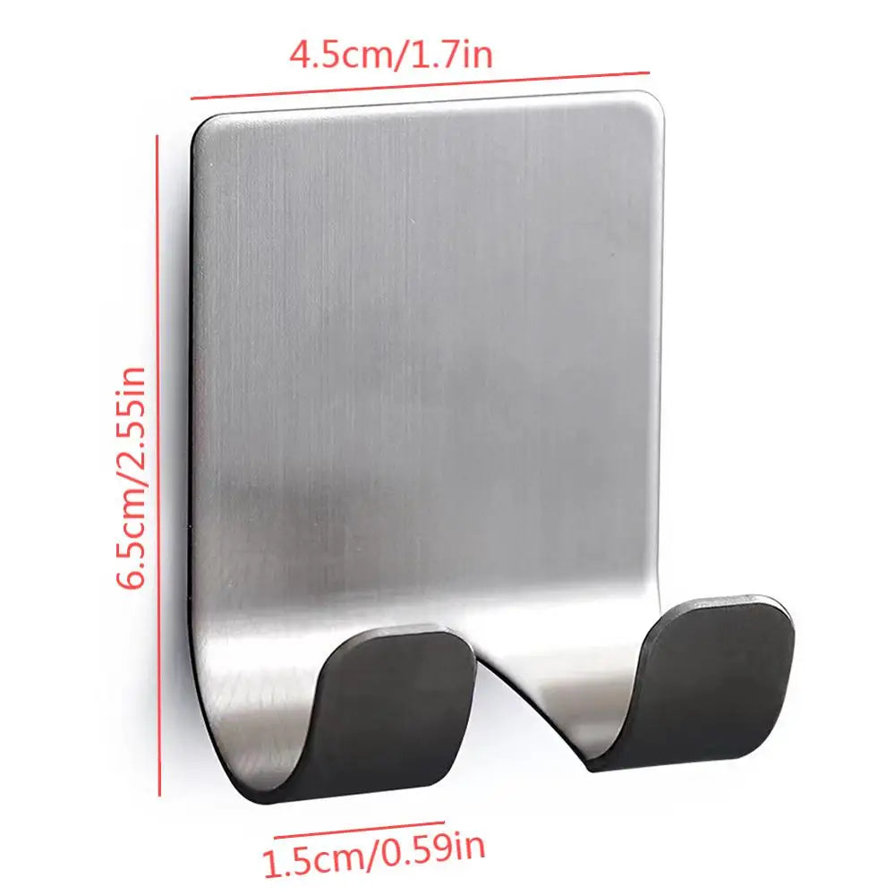 Bathroom Hook Organizer Punch-free Razor Holder, Storage Hook, Space  Stand Shelf Aluminum Multi-purpose Accessories