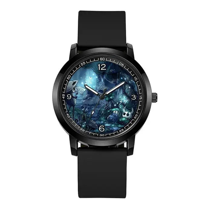 Hollow Knight Hornet Watch Creative Personality Cool Animation Cartoon Printed Couple All-match Waterproof Pointing Quartz Watch
