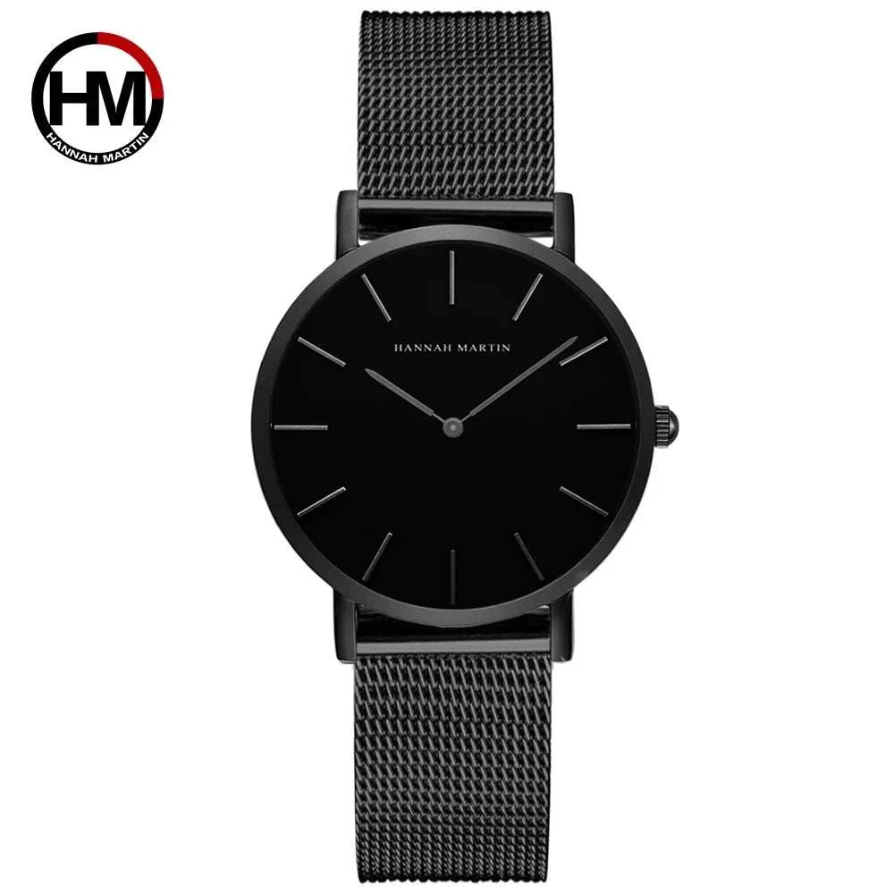 Simple Rose Gold Stainless Steel Mesh