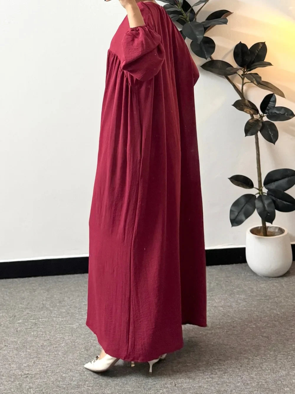 Full Sleeve Loose Maxi Prayer Dress