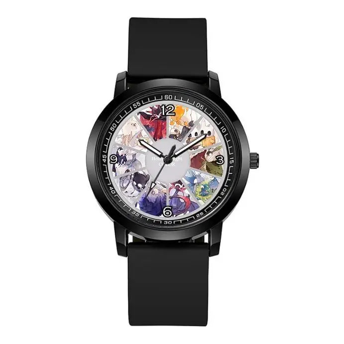 Hollow Knight Hornet Watch Creative Personality Cool Animation Cartoon Printed Couple All-match Waterproof Pointing Quartz Watch