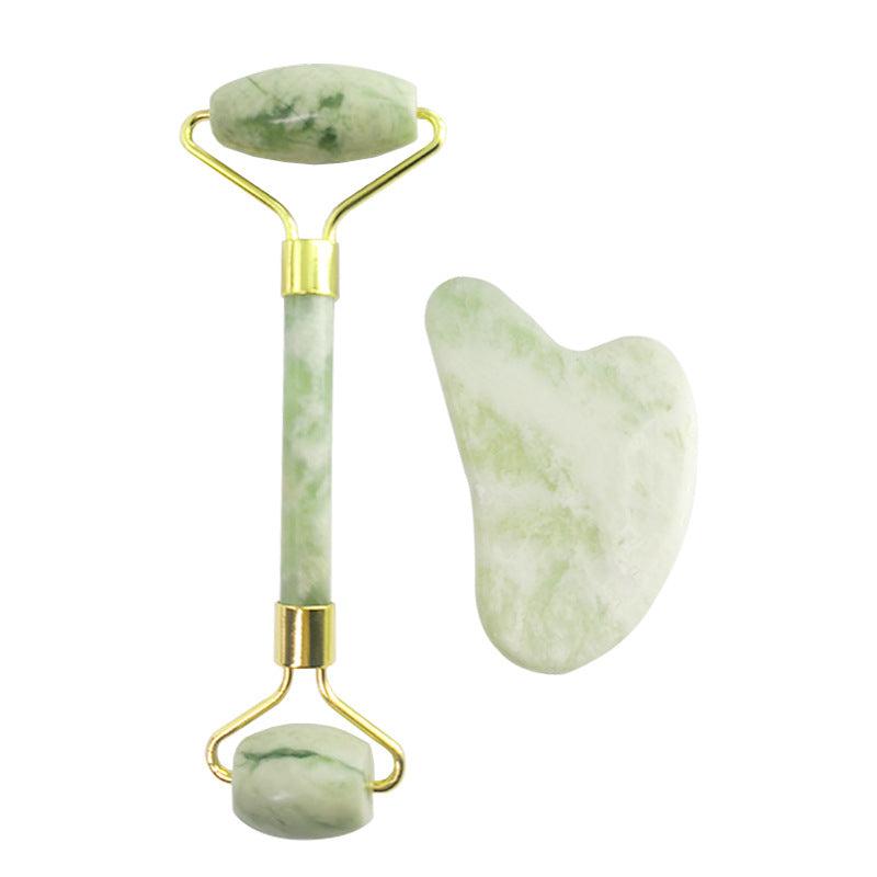 110g White Jade Skincare Roller Set