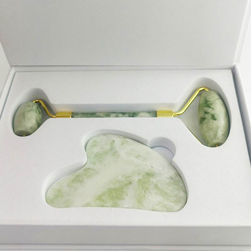 110g White Jade Skincare Roller Set