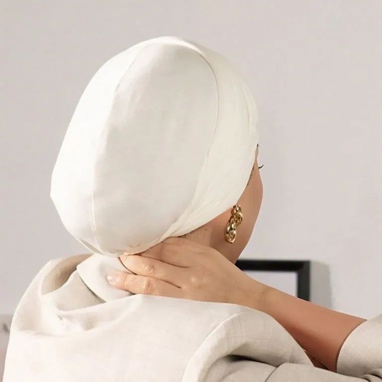 Jersey Headscarf Women Muslim Hijab Bonnet Long Head Wrap Underscarf Turban Islam Cap Beanie Headwear Stretch Hat Turbante Mujer