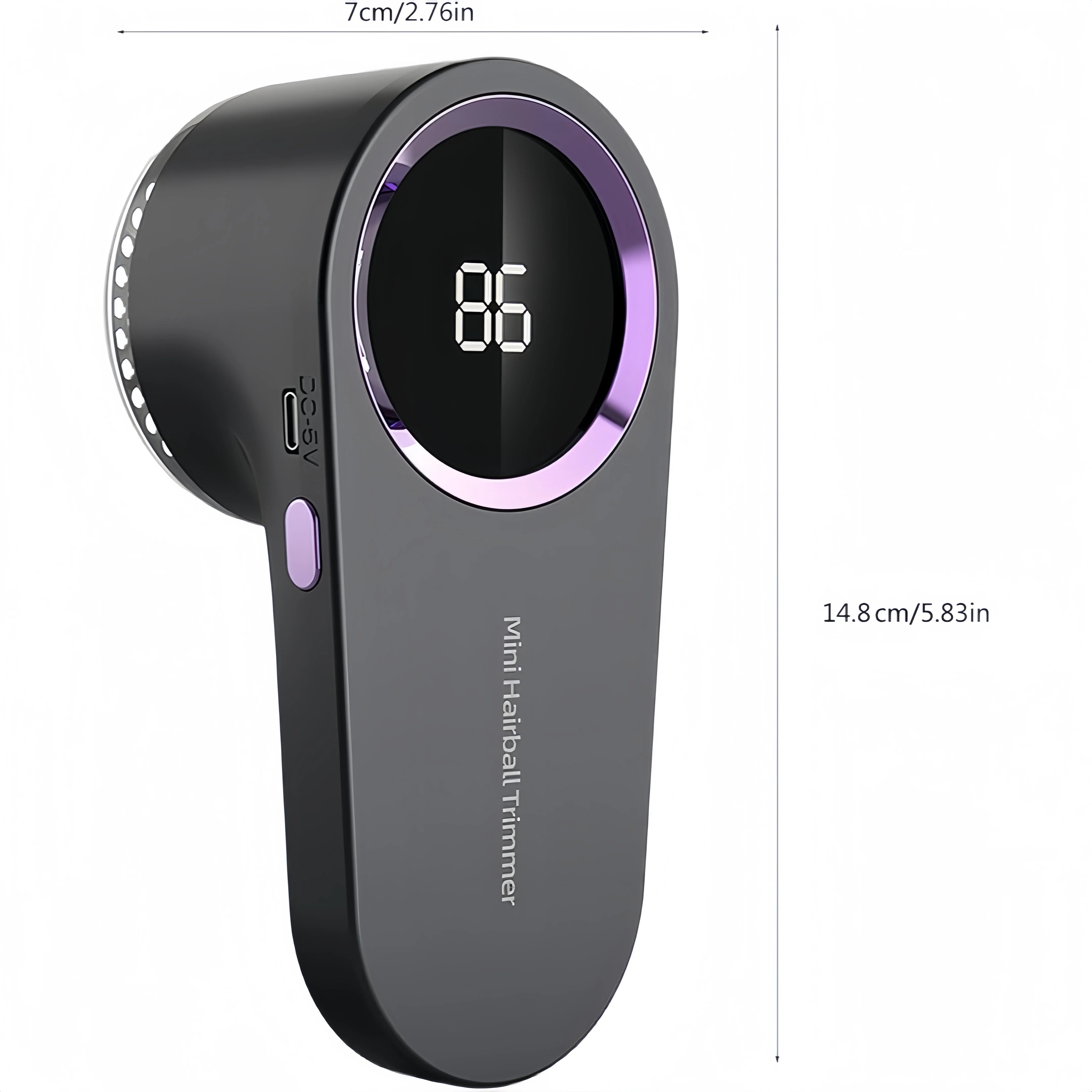 Electric Fabric Shaver with Floating Safe Head,Automatic Lint Remover for Clothes,Efficient & Gentle on Knitwear, Portable USB-C
