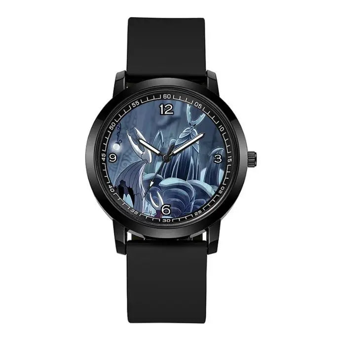 Hollow Knight Hornet Watch Creative Personality Cool Animation Cartoon Printed Couple All-match Waterproof Pointing Quartz Watch
