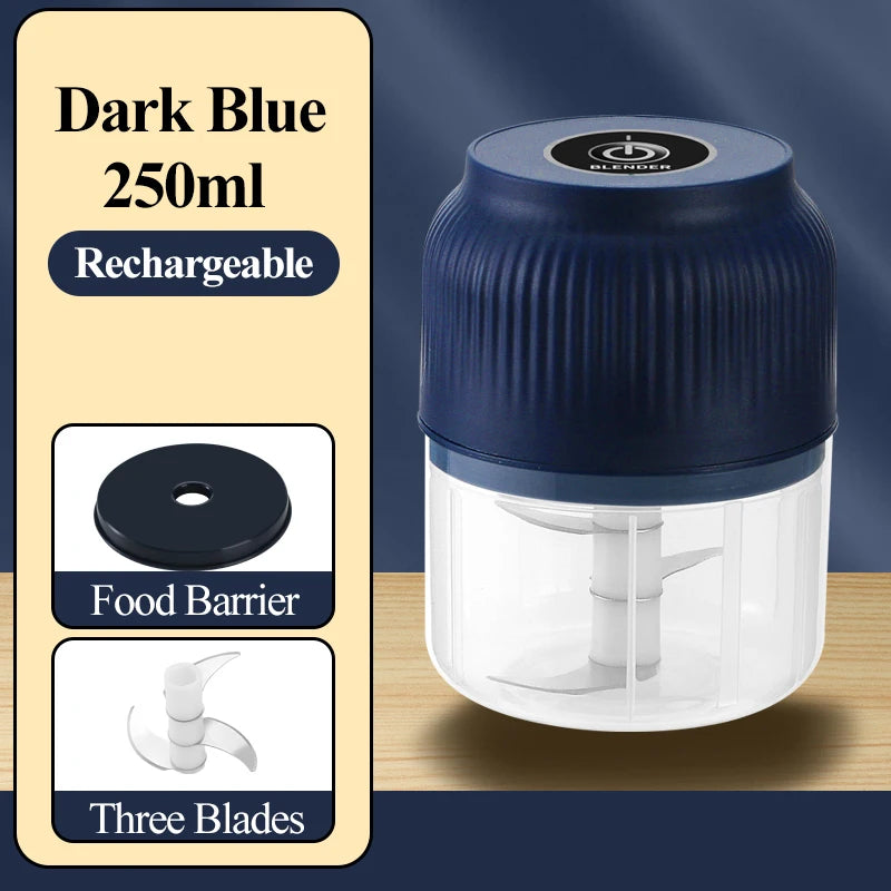 Rechargeable Electric Vegetable Chopper