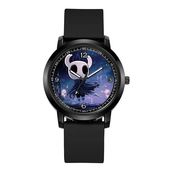Hollow Knight Hornet Watch Creative Personality Cool Animation Cartoon Printed Couple All-match Waterproof Pointing Quartz Watch