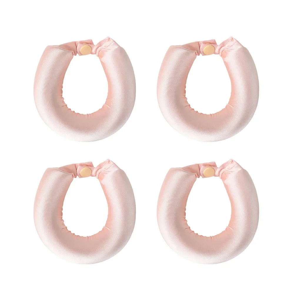 Heatless Hair Curlers Satin Curling Rod Headband No Heat Silk Curls Lazy Hair Rollers Soft Hair Curler to Sleep In Styling Tools