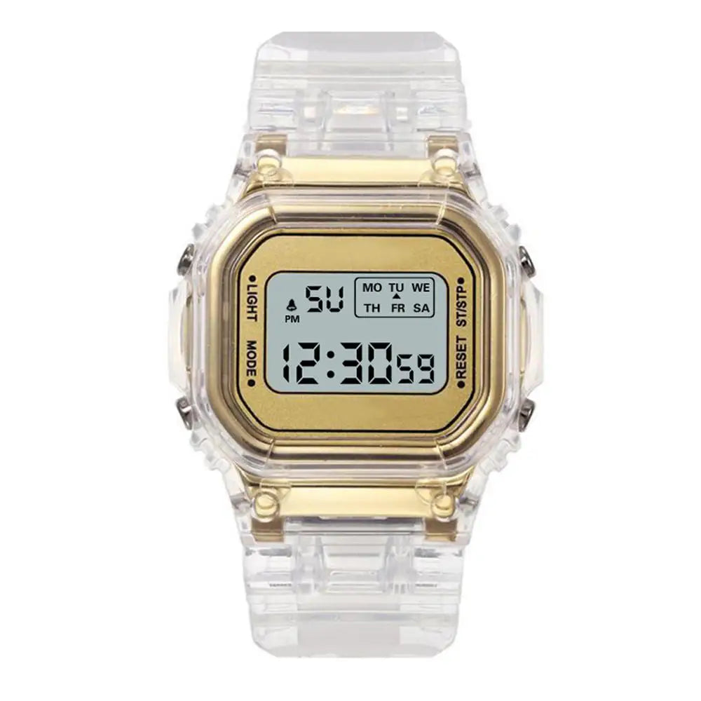 Luxury Women's Rose Gold Silicone Watches