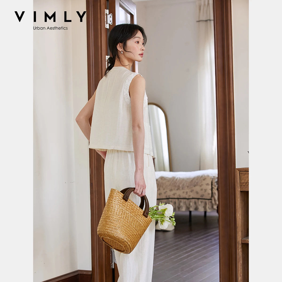 Woman Summer Outfits 2026 Sleeveless Vest